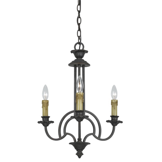 60Wx3 Elberton 3 Light Chandelier